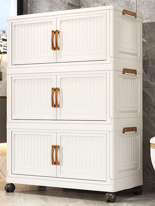 Armadietto Portaoggetti Pieghevole - Organizer Grande Capacità